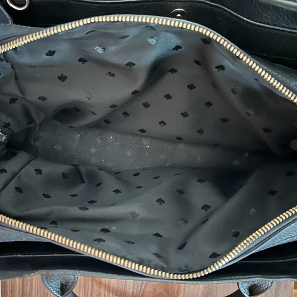 Kate Spade Black Miriam Palmer Handbag with Tassel - Picture 7 of 7